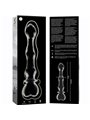 Nebula Series By Ibiza - Modello 21 Dildo in Vetro Borosilicato 20,5 X 3,5 CM Trasparente