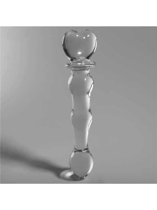Nebula Series By Ibiza - Modello 21 Dildo in Vetro Borosilicato 20,5 X 3,5 CM Trasparente