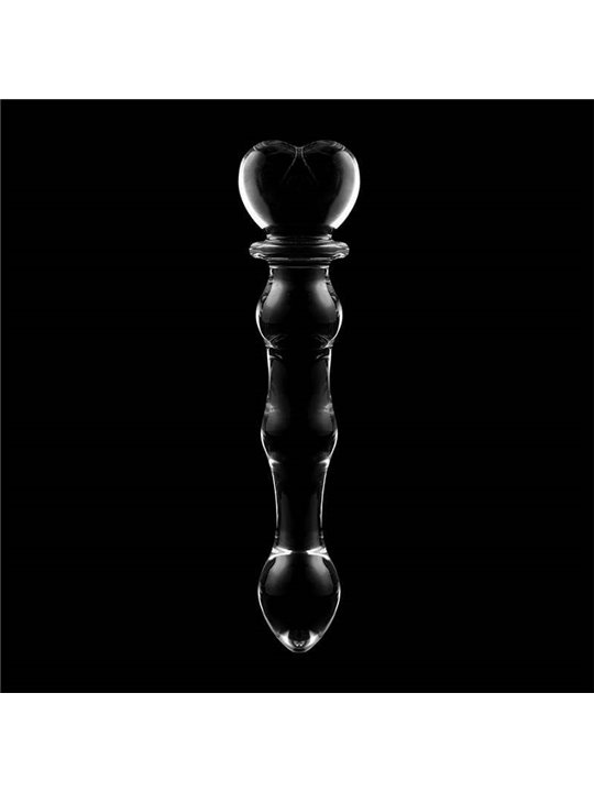 Nebula Series By Ibiza - Modello 21 Dildo in Vetro Borosilicato 20,5 X 3,5 CM Trasparente