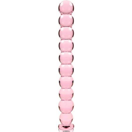 Nebula Series By Ibiza - Modello 22 Dildo in Vetro Borosilicato 21,5 X 2,5 CM Rosa