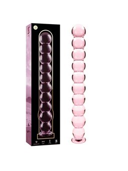 Nebula Series By Ibiza - Modello 22 Dildo in Vetro Borosilicato 21,5 X 2,5 CM Rosa