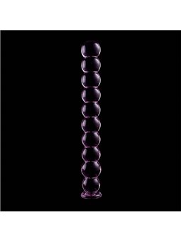 Nebula Series By Ibiza - Modello 22 Dildo in Vetro Borosilicato 21,5 X 2,5 CM Rosa
