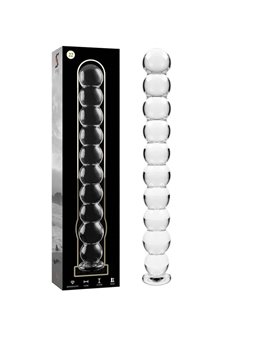 Nebula Series By Ibiza - Modello 22 Dildo in Vetro Borosilicato 21,5 X 2,5 CM Trasparente
