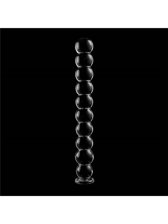 Nebula Series By Ibiza - Modello 22 Dildo in Vetro Borosilicato 21,5 X 2,5 CM Trasparente