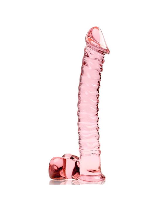 Nebula Series By Ibiza - Modello 23 Dildo in Vetro Borosilicato 21,5 X 4 CM Rosa