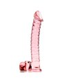 Nebula Series By Ibiza - Modello 23 Dildo in Vetro Borosilicato 21,5 X 4 CM Rosa