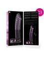 Nebula Series By Ibiza - Model 23 Dildo Borosilicate Glass 21.5 X 4 CM Pink