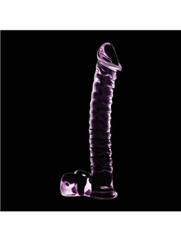Nebula Series By Ibiza - Modello 23 Dildo in Vetro Borosilicato 21,5 X 4 CM Rosa