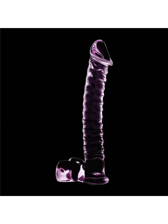 Nebula Series By Ibiza - Modello 23 Dildo in Vetro Borosilicato 21,5 X 4 CM Rosa