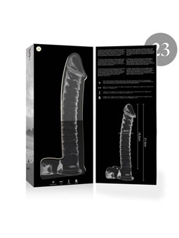 Nebula Series By Ibiza - Modello 23 Dildo in Vetro Borosilicato 21,5 X 4 CM Trasparente