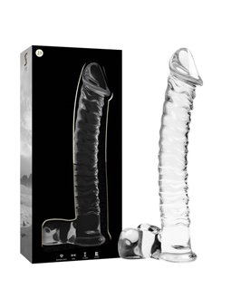 Nebula Series By Ibiza - Modello 23 Dildo in Vetro Borosilicato 21,5 X 4 CM Trasparente