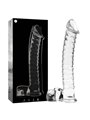 Nebula Series By Ibiza - Modello 23 Dildo in Vetro Borosilicato 21,5 X 4 CM Trasparente