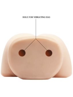 Crazy Bull 7 - Masturbatore Uomo Vibrante Busto con Ano e Vagina Realistici