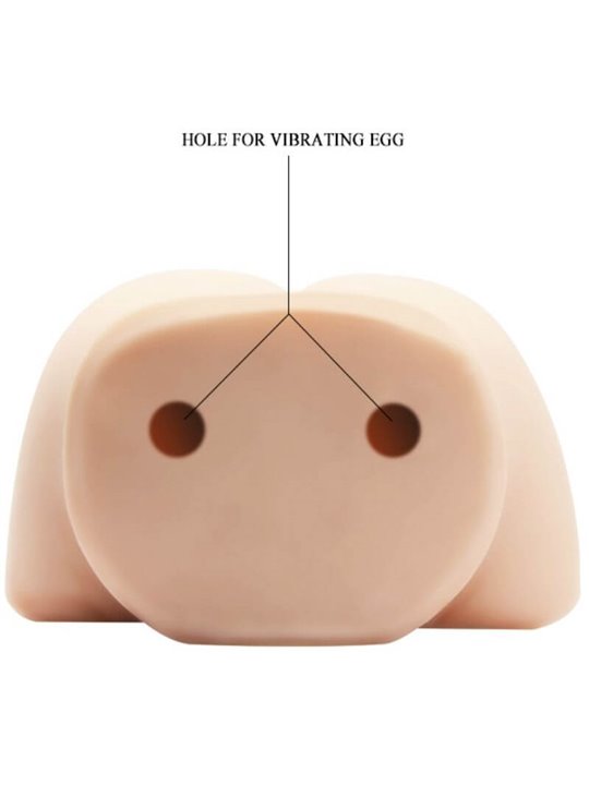 Crazy Bull 7 - Masturbatore Uomo Vibrante Busto con Ano e Vagina Realistici