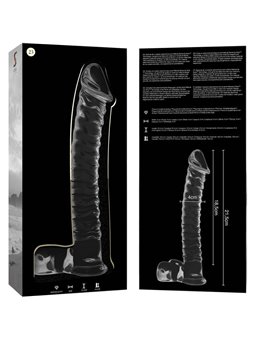 Nebula Series By Ibiza - Modello 23 Dildo in Vetro Borosilicato 21,5 X 4 CM Trasparente