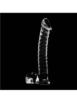 Nebula Series By Ibiza - Modello 23 Dildo in Vetro Borosilicato 21,5 X 4 CM Trasparente