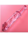 Nebula Series By Ibiza - Model 24 Dildo Borosilicate Glass 28.5 X 5 CM Pink