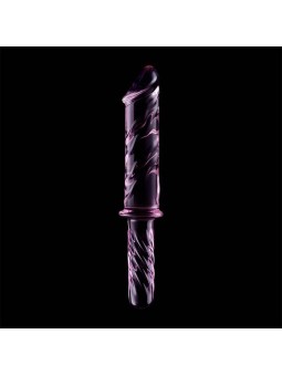 Nebula Series By Ibiza - Modello 24 Dildo in Vetro Borosilicato 28,5 X 5 CM Rosa