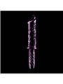 Nebula Series By Ibiza - Model 24 Dildo Borosilicate Glass 28.5 X 5 CM Pink