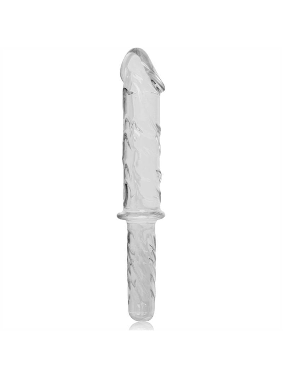 Nebula Series By Ibiza - Model 24 Dildo Borosilicate Glass 28.5 X 5 CM Clear