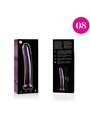 Nebula Series By Ibiza - Modello 8 Dildo in Vetro Borosilicato 14,5 X 2 CM Rosa