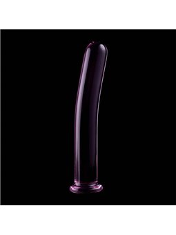 Nebula Series By Ibiza - Modello 8 Dildo in Vetro Borosilicato 14,5 X 2 CM Rosa