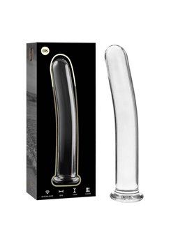 Nebula Series By Ibiza - Model 8 Dildo Borosilicate Glass 14.5 X 2 CM Clear