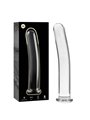 Nebula Series By Ibiza - Model 8 Dildo Borosilicate Glass 14.5 X 2 CM Clear