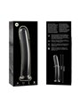 Nebula Series By Ibiza - Model 8 Dildo Borosilicate Glass 14.5 X 2 CM Clear