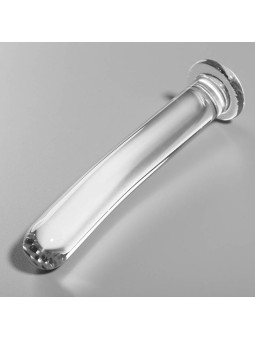 Nebula Series By Ibiza - Model 8 Dildo Borosilicate Glass 14.5 X 2 CM Clear