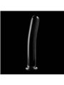 Nebula Series By Ibiza - Model 8 Dildo Borosilicate Glass 14.5 X 2 CM Clear