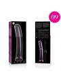 Nebula Series By Ibiza - Modello 9 Dildo in Vetro Borosilicato 15,5 X 2,5 CM Rosa