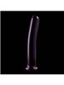 Nebula Series By Ibiza - Modello 9 Dildo in Vetro Borosilicato 15,5 X 2,5 CM Rosa