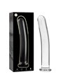 Nebula Series By Ibiza - Modello 9 Dildo in Vetro Borosilicato 15,5 X 2,5 CM Trasparente
