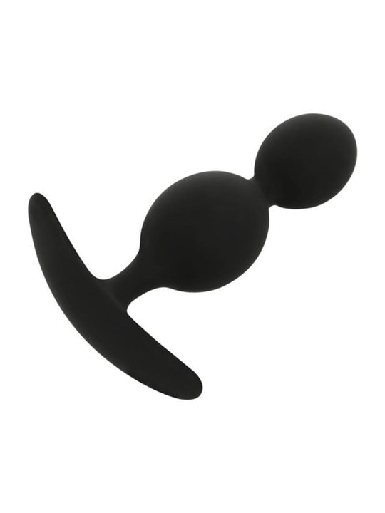 Black&Silver - Orson Plug Silicone 2 Anal Waves 9 CM
