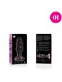 Nebula Series By Ibiza - Modello 1 Plug Anale Vetro Borosilicato 10,7 X 3 CM Rosa