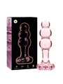 Nebula Series By Ibiza - Modello 1 Plug Anale Vetro Borosilicato 10,7 X 3 CM Rosa