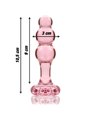 Nebula Series By Ibiza - Modello 1 Plug Anale Vetro Borosilicato 10,7 X 3 CM Rosa