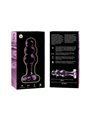 Nebula Series By Ibiza - Modello 1 Plug Anale Vetro Borosilicato 10,7 X 3 CM Rosa