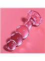 Nebula Series By Ibiza - Modello 1 Plug Anale Vetro Borosilicato 10,7 X 3 CM Rosa