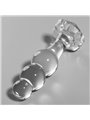 Nebula Series By Ibiza - Modello 1 Plug Anale Vetro Borosilicato 10,7 X 3 CM Trasparente
