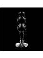Nebula Series By Ibiza - Modello 1 Plug Anale Vetro Borosilicato 10,7 X 3 CM Trasparente