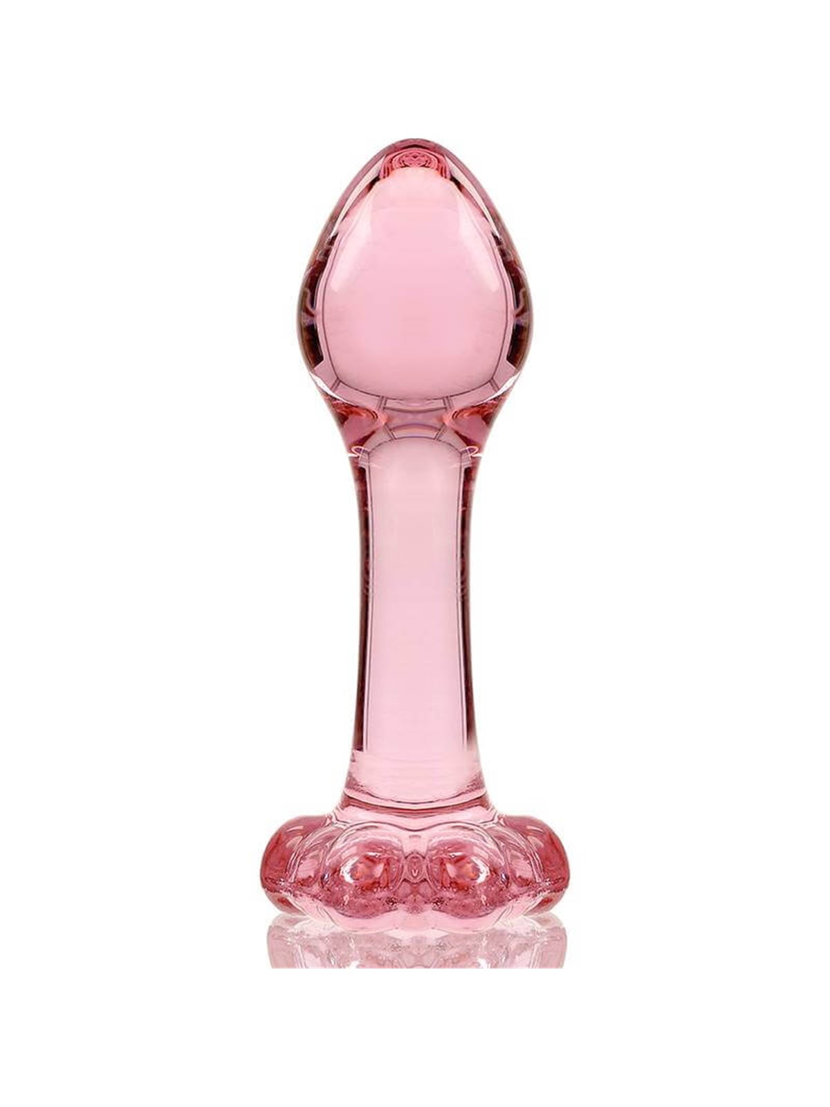 Nebula Series By Ibiza - Modello 2 Plug Anale Vetro Borosilicato 11 X 3,5 CM Rosa