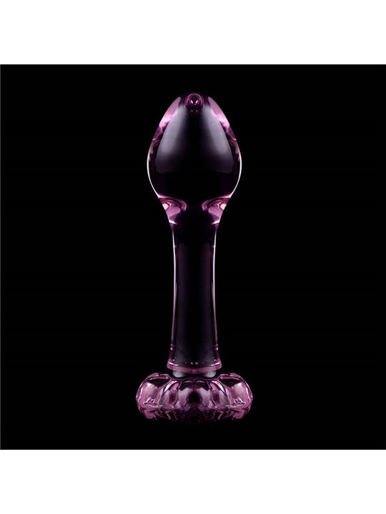 Nebula Series By Ibiza - Modello 2 Plug Anale Vetro Borosilicato 11 X 3,5 CM Rosa