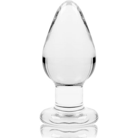 Nebula Series By Ibiza - Modello 3 Plug Anale Vetro Borosilicato 11 X 5 CM Trasparente