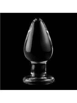 Nebula Series By Ibiza - Model 3 Anal Plug Borosilicate Glass 11 X 5 CM Transparent