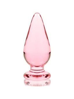 Nebula Series By Ibiza - Modello 4 Plug Anale Vetro Borosilicato 11 X 5 CM Rosa