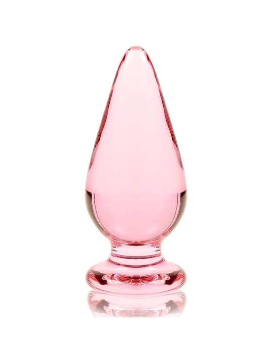 Nebula Series By Ibiza - Modello 4 Plug Anale Vetro Borosilicato 11 X 5 CM Rosa