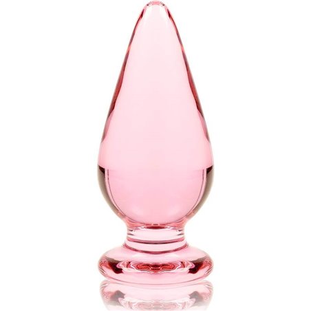 Nebula Series By Ibiza - Modello 4 Plug Anale Vetro Borosilicato 11 X 5 CM Rosa