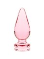 Nebula Series By Ibiza - Modello 4 Plug Anale Vetro Borosilicato 11 X 5 CM Rosa
